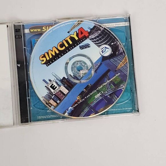 SIM CITY 4 Deluxe Edition, PC CD-ROM, Simulation Game, Key - Picture 2 of 4